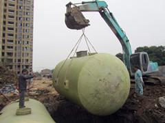 康霸玻璃鋼儲罐式雨水回用設備 高效雨水收集與處理的系統解決方案